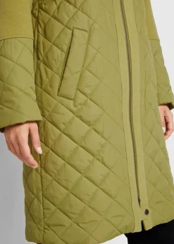 New Mantel in Materialmix Damen Jacken & Mäntel|Bekleidung·Hosen