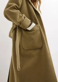 Mantel in Wolloptik Damen Jacken & Mäntel|Bekleidung·Hosen