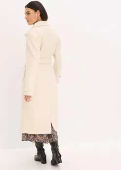 Damen bonprix Jacken & Mäntel|Bekleidung·Hosen|Mantel in Wolloptik