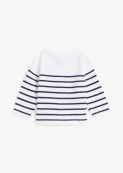 Kinder bonprix Shirts & Pullover|Maritime Feinstrickjacke mit Knöpfen