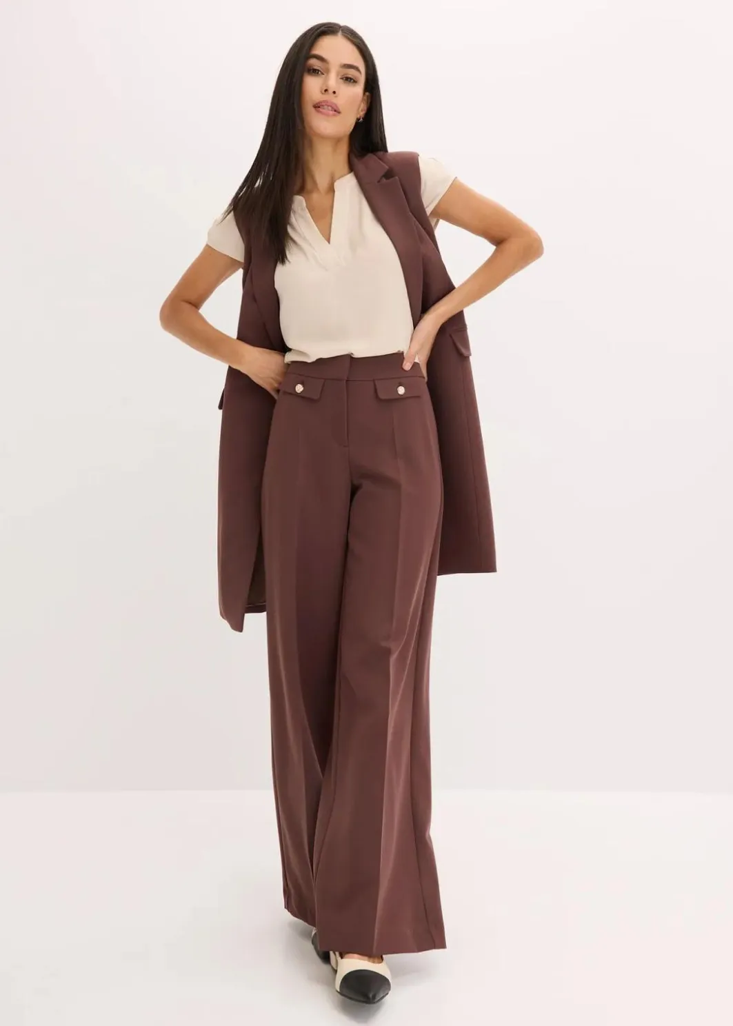Outlet Marlenehose Damen Bekleidung·Kleider|Hosen