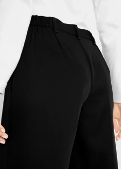 Damen bonprix Hosen|Kurzgrößen|Marlenehose mit Bequembund