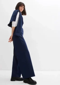 Hot Marlenehose aus bequemen Punto di Roma Damen Hosen|Bekleidung·Kleider