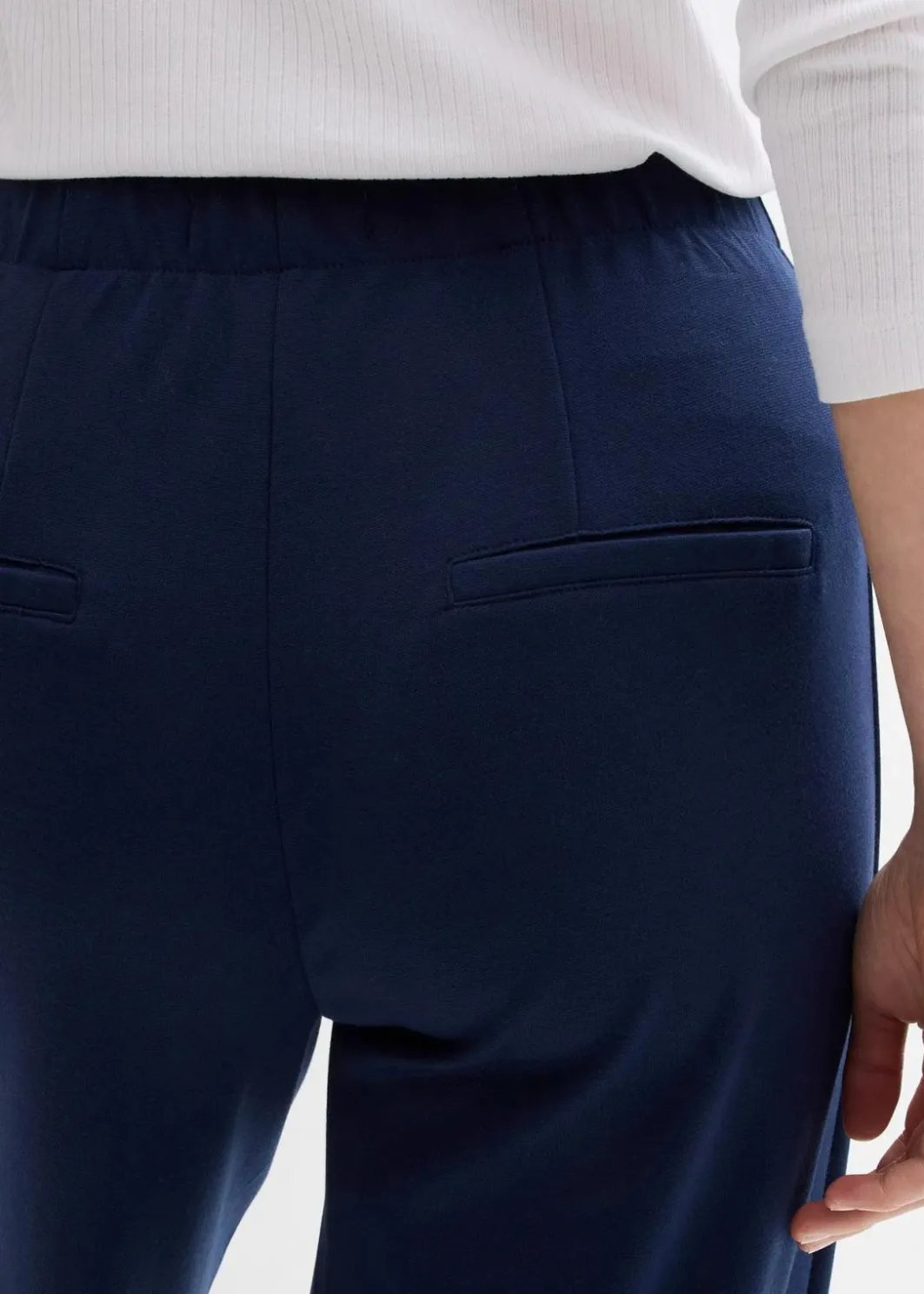 Hot Marlenehose aus bequemen Punto di Roma Damen Hosen|Bekleidung·Kleider