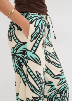 Damen bonprix Nachhaltigere Materialien|Hosen|Marlenehose aus fließender Viskose