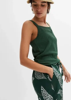 Online Marlenehose aus fließender Viskose Damen Bekleidung·Kleider|Hosen