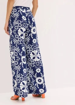 Damen bonprix Nachhaltigere Materialien|Hosen|Marlenehose aus fließender Viskose