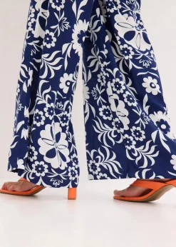 Damen bonprix Nachhaltigere Materialien|Hosen|Marlenehose aus fließender Viskose