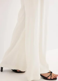 Hot Marlenehose aus fließender Viskose Damen Bekleidung·Kleider|Hosen