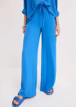 Best Marlenehose aus leichtem Crêpe Damen Hosen|Bekleidung·Kleider