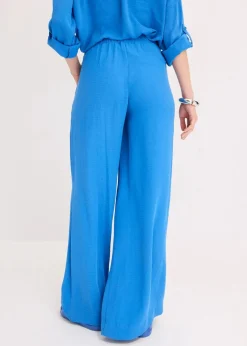 Best Marlenehose aus leichtem Crêpe Damen Hosen|Bekleidung·Kleider