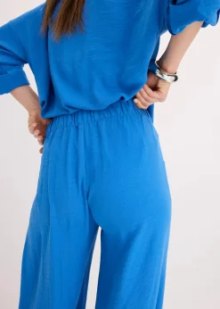 Best Marlenehose aus leichtem Crêpe Damen Hosen|Bekleidung·Kleider