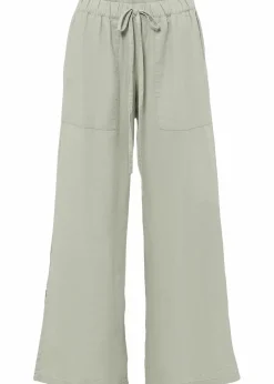 Hot Marlenehose aus Leinen Damen Bekleidung·Kleider|Hosen