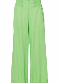 Damen bonprix Nachhaltigere Materialien|Hosen|Marlenehose aus luftigem Leinen-Mix