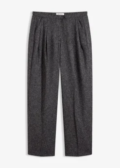 Outlet Marlenehose aus softem Viskose-Mix Damen Bekleidung·Kleider|Hosen