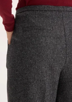 Outlet Marlenehose aus softem Viskose-Mix Damen Bekleidung·Kleider|Hosen
