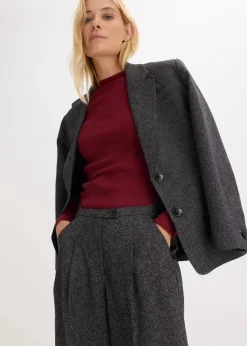 Outlet Marlenehose aus softem Viskose-Mix Damen Bekleidung·Kleider|Hosen