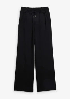 Damen bonprix Bekleidung·Kleider|Hosen|Marlenehose aus Viskose-Mix