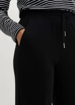 Damen bonprix Bekleidung·Kleider|Hosen|Marlenehose aus Viskose-Mix