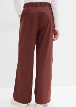 Damen bonprix Hosen|Nachhaltigere Materialien|Marlene-Hose in Wolloptik