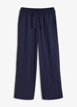 Damen bonprix Hosen|Bekleidung·Kleider|Marlenehose mit Bequembund