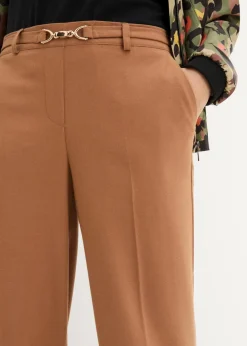 Online Marlenehose mit Ziergürtel Damen Bekleidung·Kleider|Hosen