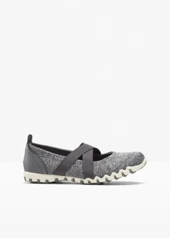 Discount Mary-Janes mit elastischen Riemen Damen Sommerschuhe|Schuhe & Accessoires In Spezialgrößen·Elastischer Schaft