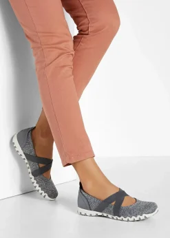 Discount Mary-Janes mit elastischen Riemen Damen Sommerschuhe|Schuhe & Accessoires In Spezialgrößen·Elastischer Schaft
