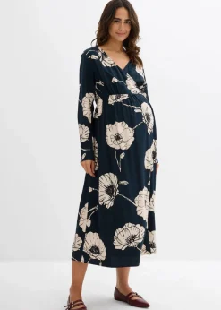Discount Maxi- Wickelkleid für die Schwangerschaft und danach Damen Bekleidung·Blazer|Umstandsmode
