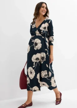 Discount Maxi- Wickelkleid für die Schwangerschaft und danach Damen Bekleidung·Blazer|Umstandsmode