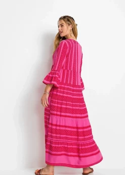 Damen bonprix Kurzgrößen|Kurzgrößen|Maxikleid