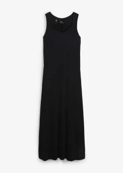 Damen bonprix Kleider|Maxikleid aus Baumwoll- Viskose Mischung