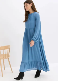 Discount Maxikleid aus Chiffon Damen Bekleidung·Pullover & Strickjacken|Kleider