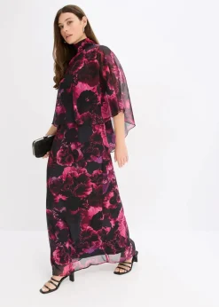 Hot Maxikleid aus feinem Chiffon Damen Bekleidung·Pullover & Strickjacken|Festliche Mode