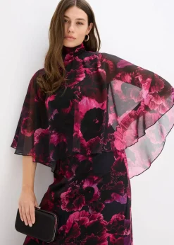 Hot Maxikleid aus feinem Chiffon Damen Bekleidung·Pullover & Strickjacken|Festliche Mode
