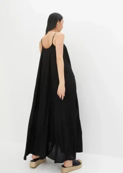 Maxikleid aus feiner Viskose Damen Nachhaltigere Materialien|Kleider