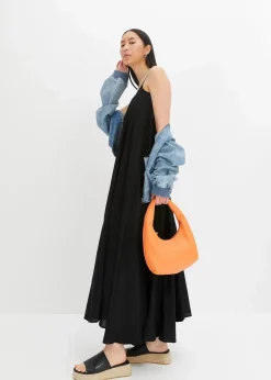 Maxikleid aus feiner Viskose Damen Nachhaltigere Materialien|Kleider