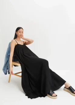 Maxikleid aus feiner Viskose Damen Nachhaltigere Materialien|Kleider