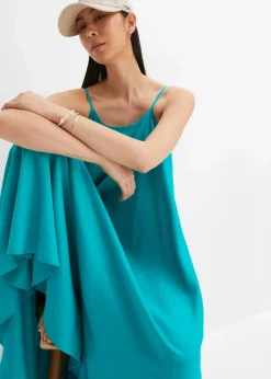Damen bonprix Bekleidung·Pullover & Strickjacken|Kleider|Maxikleid aus feiner Viskose