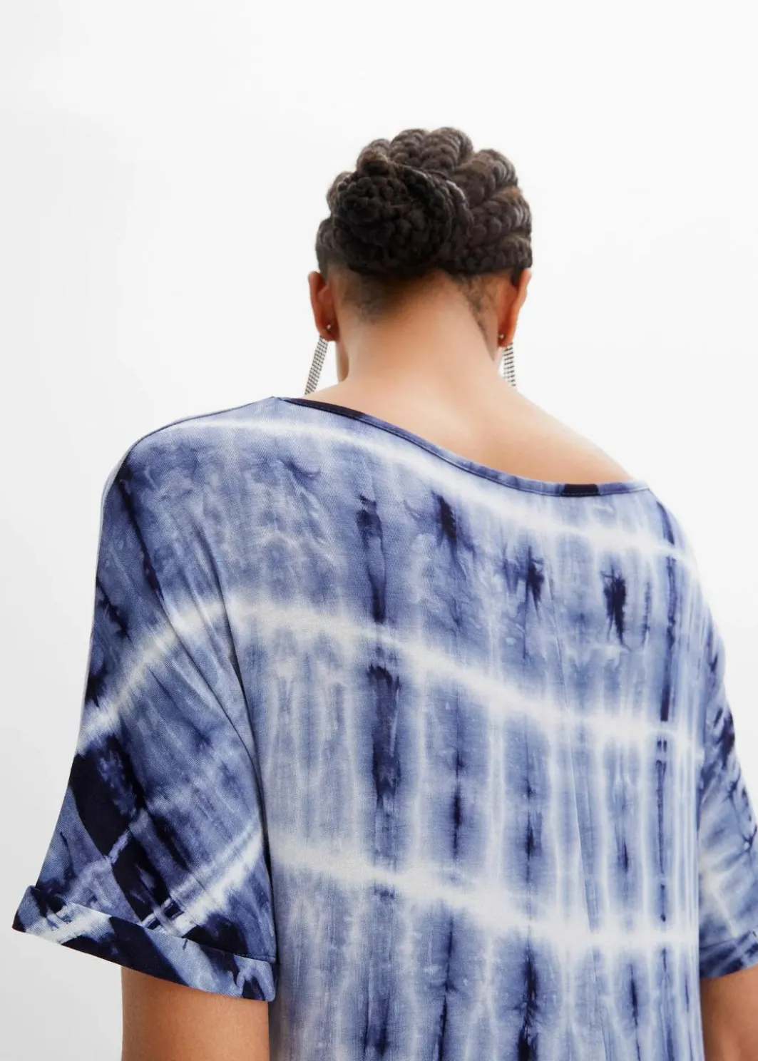Sale Maxikleid aus fließender Viskose Damen Bekleidung·Pullover & Strickjacken|Kleider