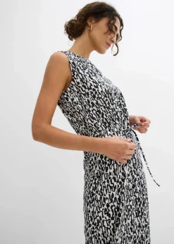Best Maxikleid aus fließender Viskose Damen Bekleidung·Pullover & Strickjacken|Kleider
