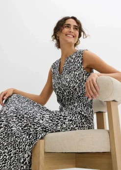 Best Maxikleid aus fließender Viskose Damen Bekleidung·Pullover & Strickjacken|Kleider