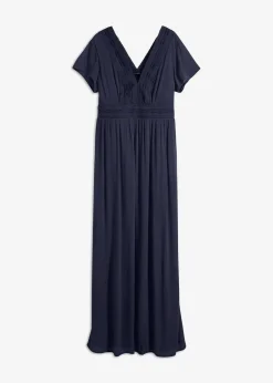 Online Maxikleid aus fließender Viskose Damen Kleider|Nachhaltigere Materialien