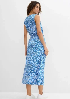 Damen bonprix Nachhaltigere Materialien|Kleider|Maxikleid aus fließender Viskose