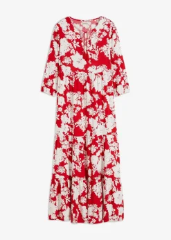 Hot Maxikleid aus fließender Viskose Damen Nachhaltigere Materialien|Kleider