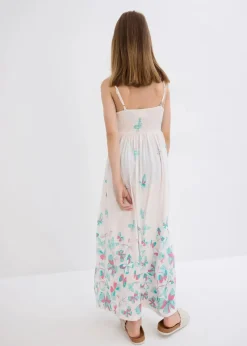 Kinder bonprix Mädchen 9-16 Jahre·Kleider & Jumpsuits|Mädchen 2-8 Jahre·Nachhaltigere Materialien|Maxikleid aus fließender Viskose