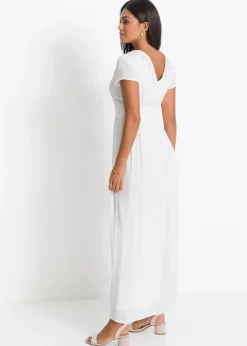 Damen bonprix Nachhaltigere Materialien|Kleider|Maxikleid aus fließender Viskose