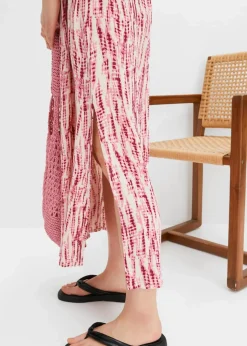 Damen bonprix Bekleidung·Pullover & Strickjacken|Kleider|Maxikleid aus fließender Viskose