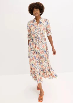 Discount Maxikleid aus fließender Viskose Damen Nachhaltigere Materialien|Kleider