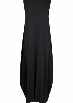 Damen bonprix Nachhaltigere Materialien|Kleider|Maxikleid aus Jerseystoff, extra weit